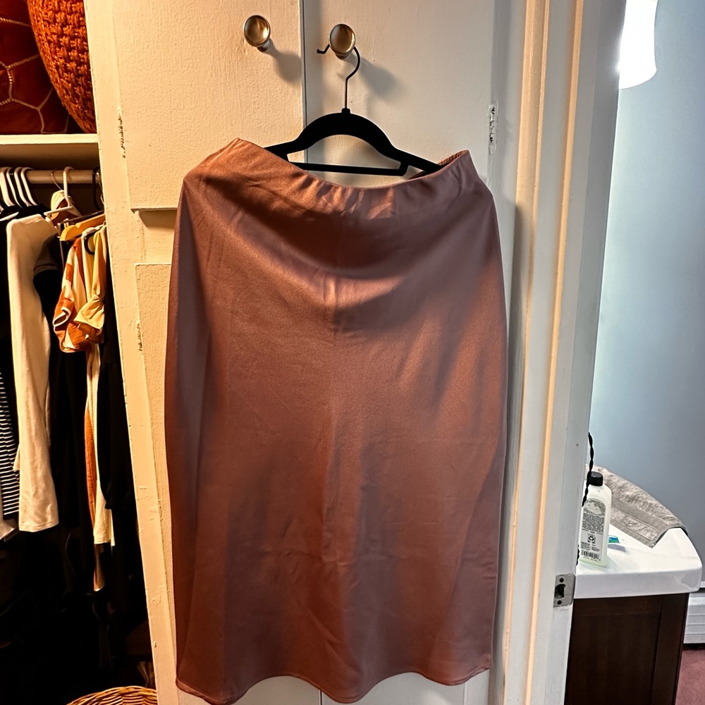 Silk skirt